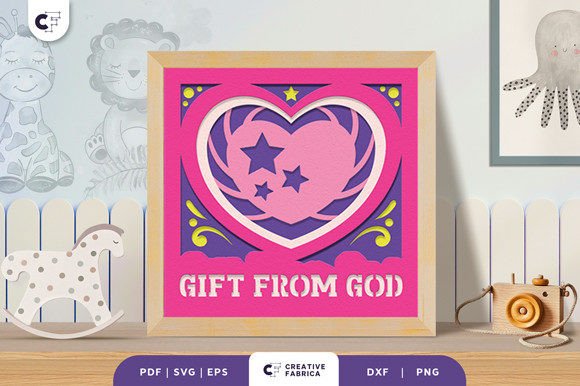 The Gift from God 3D Shadow Box: A Unique and Meaningful Artistic Creation